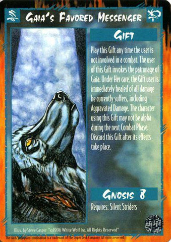 Rage CCG |Gaia's Favored Messenger - Legacy of the Tribes | The Nerd Merchant