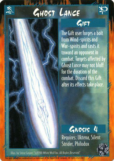 Rage CCG |Ghost Lance - Legacy of the Tribes | The Nerd Merchant