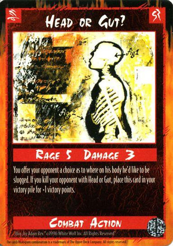 Rage CCG |Head or Gut ? - Legacy of the Tribes | The Nerd Merchant