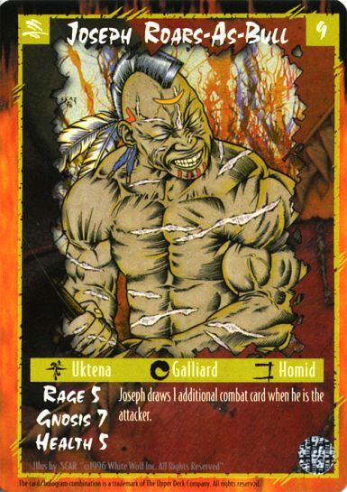 Rage CCG |Joseph Roars-as-Bull - Legacy of the Tribes | The Nerd Merchant