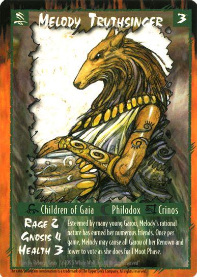 Rage CCG |Melody Truthsinger - Legacy of the Tribes | The Nerd Merchant