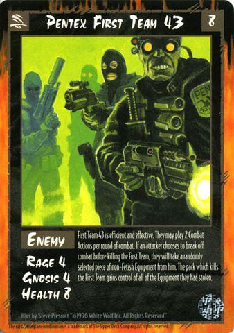 Rage CCG |Pentex First Team 43 - Legacy of the Tribes | The Nerd Merchant