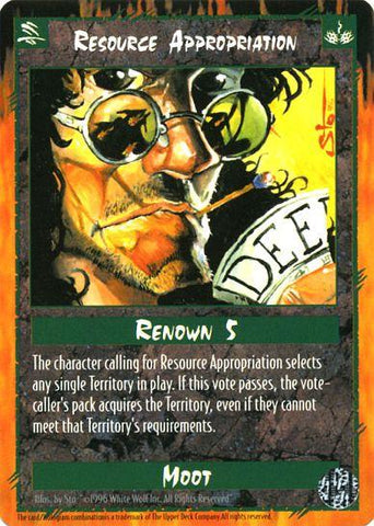 Rage CCG |Resource Appropriation - Legacy of the Tribes | The Nerd Merchant