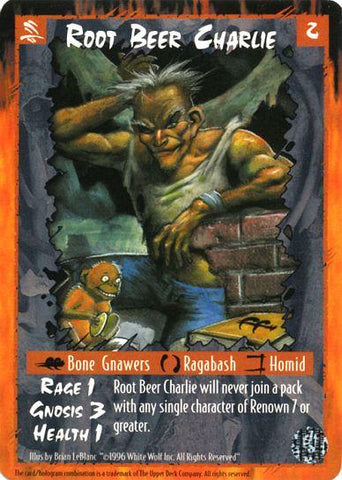 Rage CCG |Root Beer Charlie - Legacy of the Tribes | The Nerd Merchant
