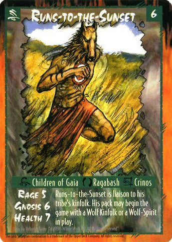 Rage CCG |Runs-to-the-Sunset - Legacy of the Tribes | The Nerd Merchant