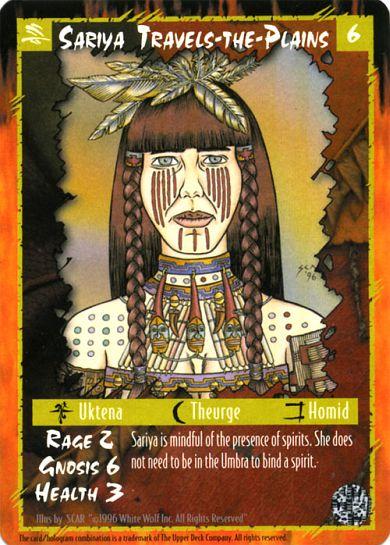 Rage CCG |Sariya Travels the Plains - Legacy of the Tribes | The Nerd Merchant