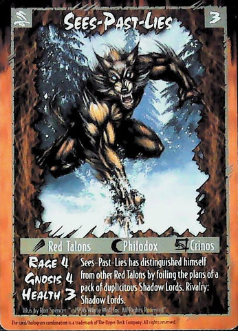Rage CCG |Sees-Past-Lies - Legacy of the Tribes | The Nerd Merchant