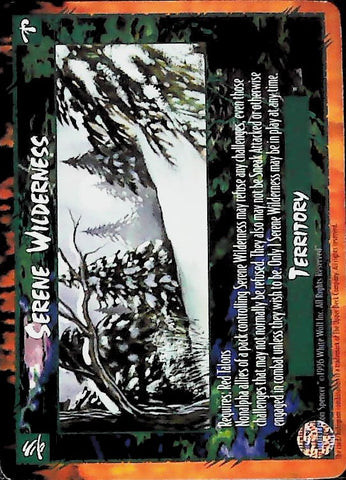 Rage CCG |Serene Wilderness - Legacy of the Tribes | The Nerd Merchant