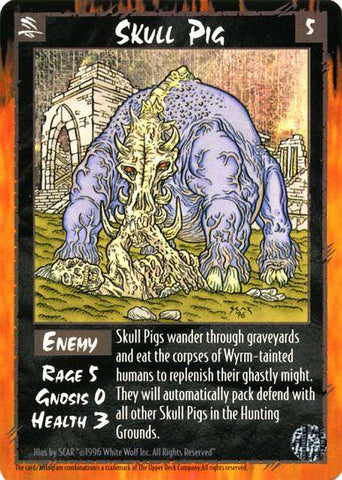 Rage CCG |Skull Pig - Legacy of the Tribes | The Nerd Merchant