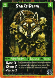 Rage CCG |Stalks Death - Legacy of the Tribes | The Nerd Merchant