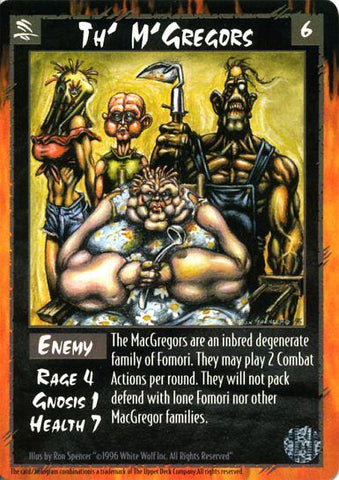 Rage CCG |Th' M'Gregors - Legacy of the Tribes | The Nerd Merchant
