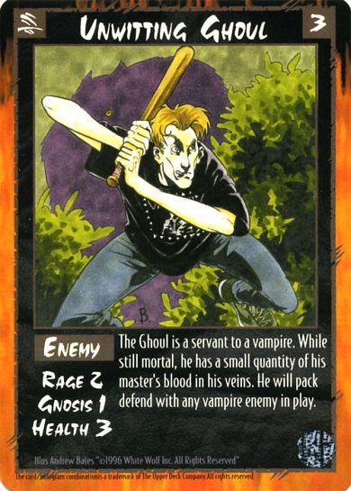 Rage CCG |Unwitting Ghoul - Legacy of the Tribes | The Nerd Merchant