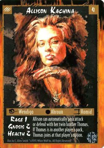 Rage CCG |Allison Kachina - Limited | The Nerd Merchant