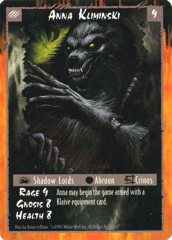 Rage CCG |Anna Kliminski - Limited | The Nerd Merchant