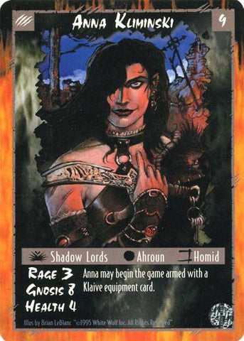 Rage CCG |Anna Kliminski - Limited | The Nerd Merchant