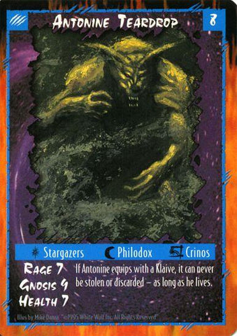 Rage CCG |Antonine Teardrop - Limited | The Nerd Merchant