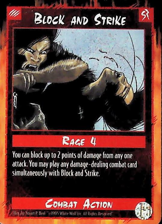 Rage CCG |Block and Strike - Limited | The Nerd Merchant