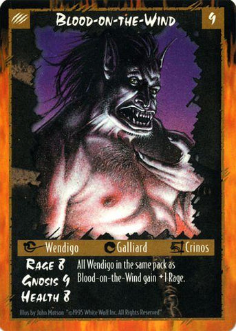 Rage CCG |Blood-on-the-Wind - Limited | The Nerd Merchant