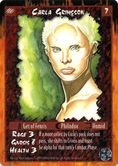 Rage CCG |Carla Grimsson - Limited | The Nerd Merchant