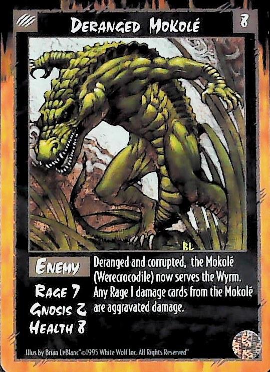 Rage CCG |Deranged Mokole - Limited | The Nerd Merchant