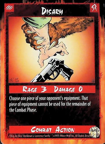 Rage CCG |Disarm - Limited | The Nerd Merchant