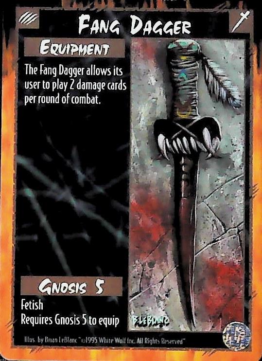 Rage CCG |Fang Dagger - Limited | The Nerd Merchant