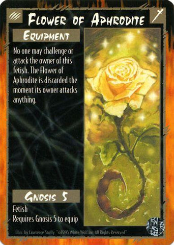 Rage CCG |Flower of Aphrodite - Limited | The Nerd Merchant