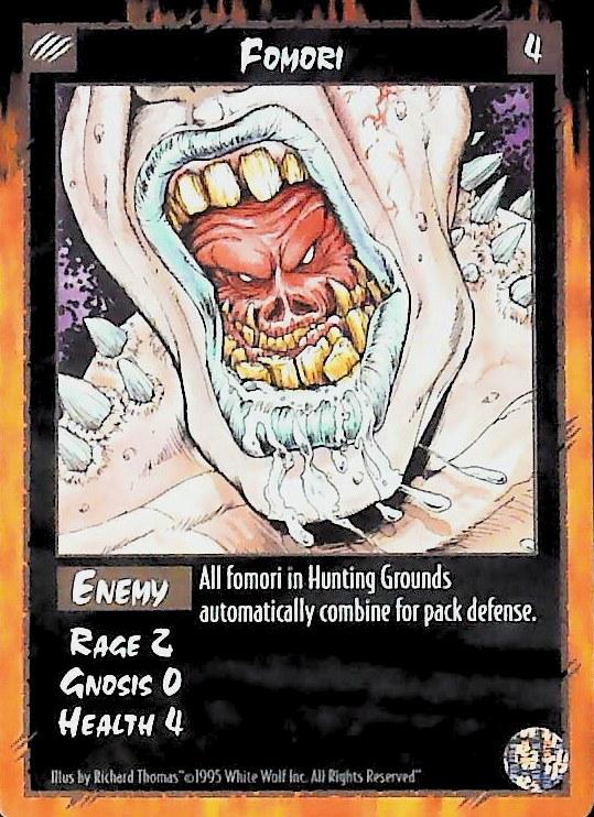 Rage CCG |Fomori (1) - Limited | The Nerd Merchant