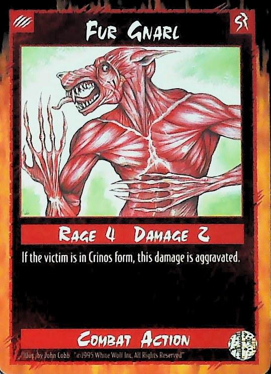 Rage CCG |Fur Gnarl - Limited | The Nerd Merchant