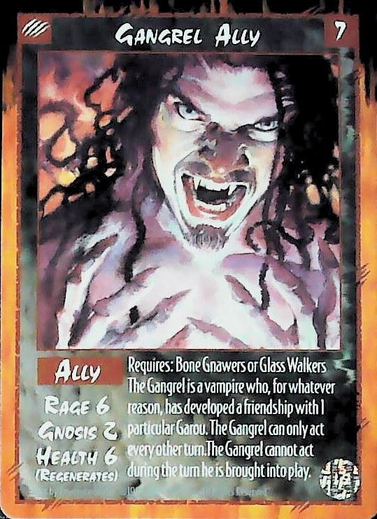 Rage CCG |Gangrel Ally - Limited | The Nerd Merchant