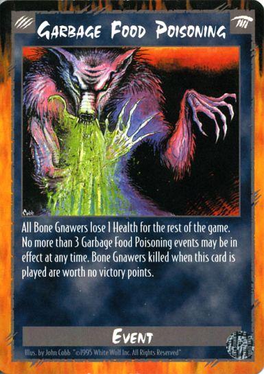 Rage CCG |Garbage Food Poisoning - Limited | The Nerd Merchant