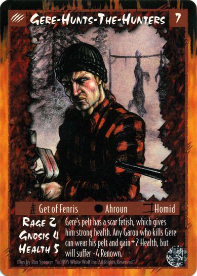 Rage CCG |Gere Hunts-the Hunters - Limited | The Nerd Merchant