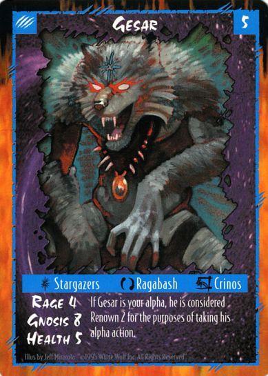 Rage CCG |Gesar - Limited | The Nerd Merchant