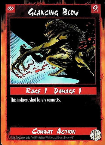 Rage CCG |Glancing Blow - Limited | The Nerd Merchant