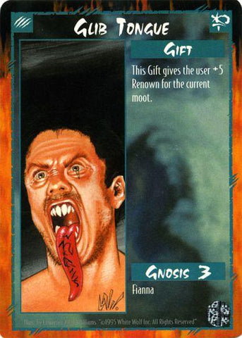 Rage CCG |Glib Tongue - Limited | The Nerd Merchant