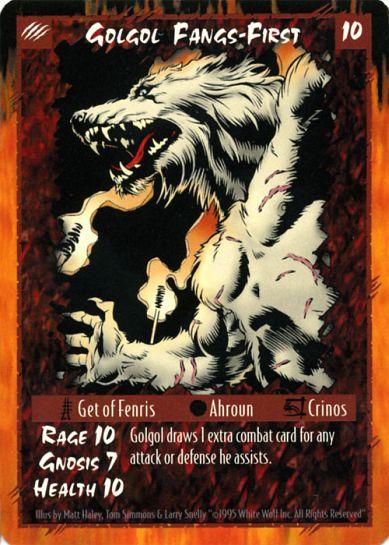 Rage CCG |Golgol Fangs-First - Limited | The Nerd Merchant