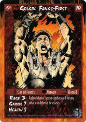 Rage CCG |Golgol Fangs-First - Limited | The Nerd Merchant