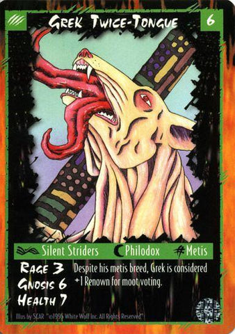 Rage CCG |Grek Twice-Tongue - Limited | The Nerd Merchant