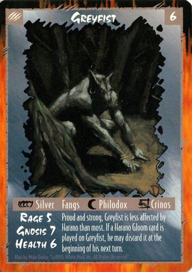 Rage CCG |Greyfist - Limited | The Nerd Merchant