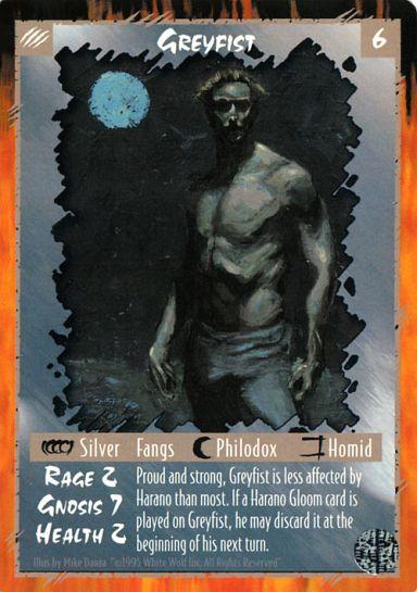 Rage CCG |Greyfist - Limited | The Nerd Merchant