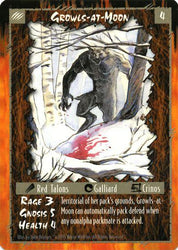 Rage CCG |Growls-at-Moon - Limited | The Nerd Merchant