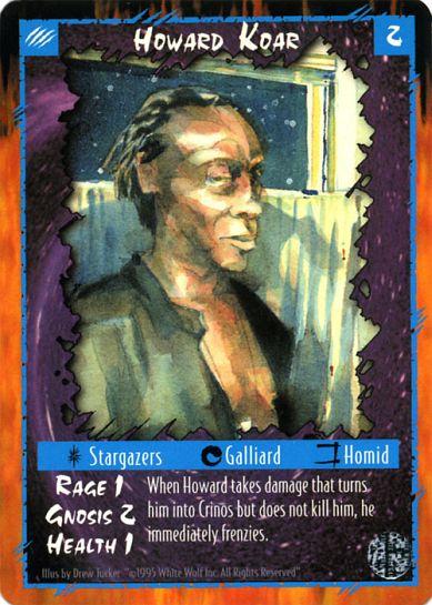 Rage CCG |Howard Koar - Limited | The Nerd Merchant