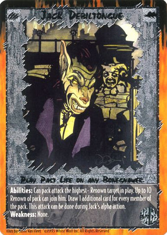 Rage CCG | Jack Debiltongue (Foil) - Limited | The Nerd Merchant