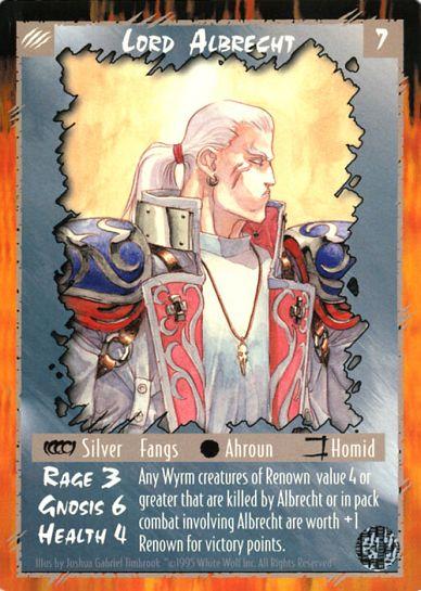 Rage CCG |Lord Albrecht - Limited | The Nerd Merchant