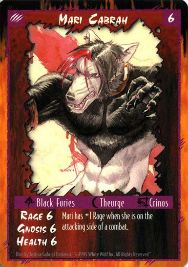 Rage CCG |Mari Cabrah - Limited | The Nerd Merchant