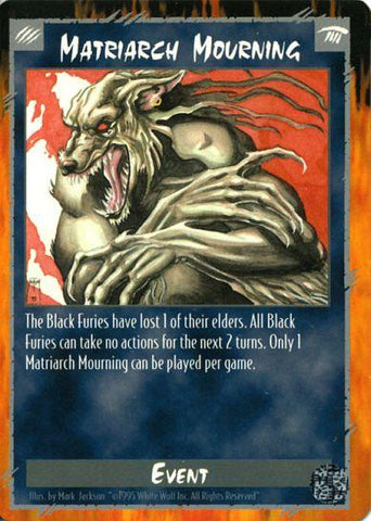 Rage CCG |Matriarch Mourning - Limited | The Nerd Merchant