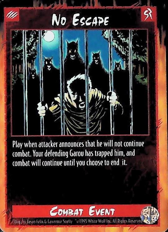 Rage CCG |No Escape - Limited | The Nerd Merchant