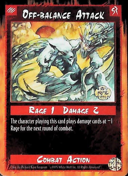 Rage CCG |Off-balance Attack - Limited | The Nerd Merchant