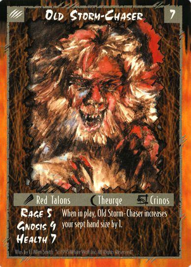 Rage CCG |Old Storm-Chaser - Limited | The Nerd Merchant