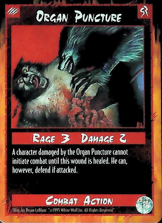 Rage CCG |Organ Puncture - Limited | The Nerd Merchant